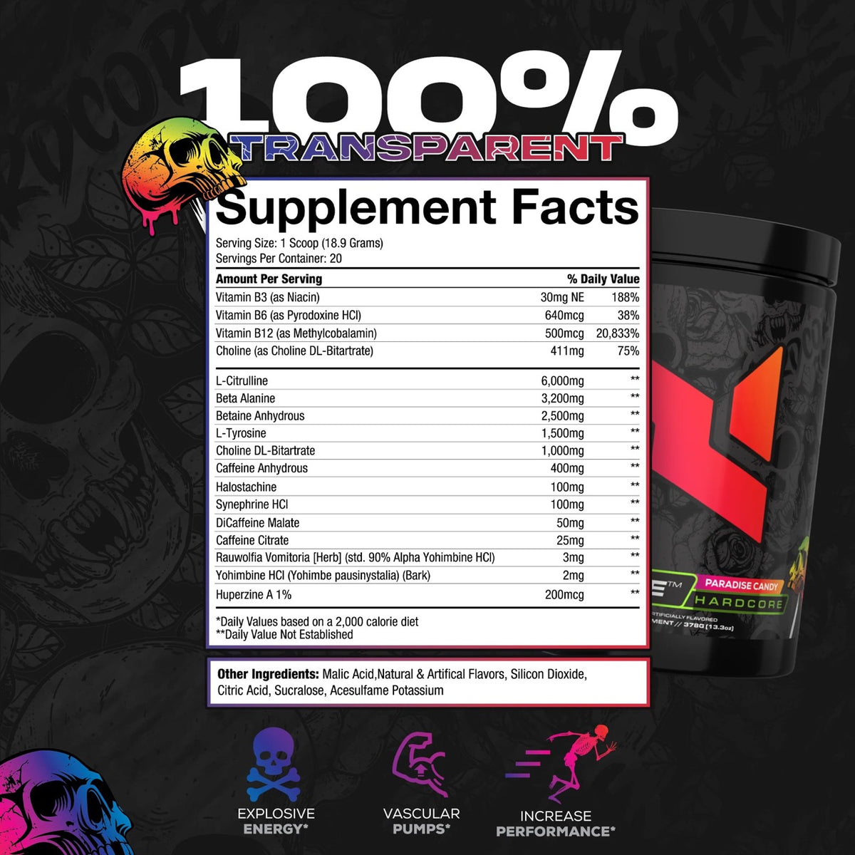 Epitome Hardcore PreWorkout Nutra Innovations Nutrition Cartel