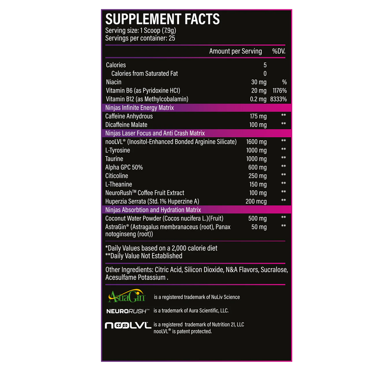 Ninja Mood Gamer Nootropic | Ninja Up – NutriCartel