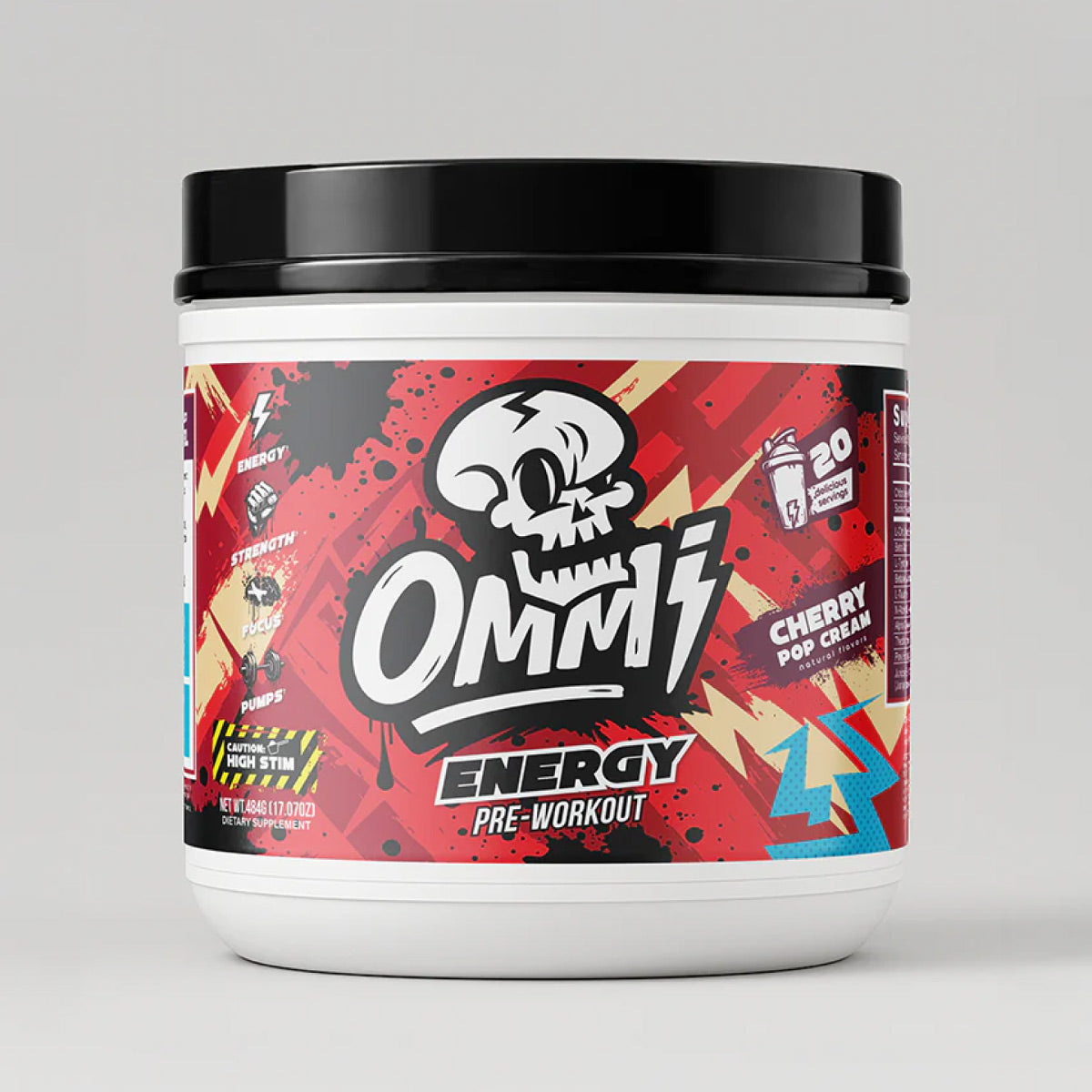 Taste OMMI Pre Workout High Energy – NutriCartel