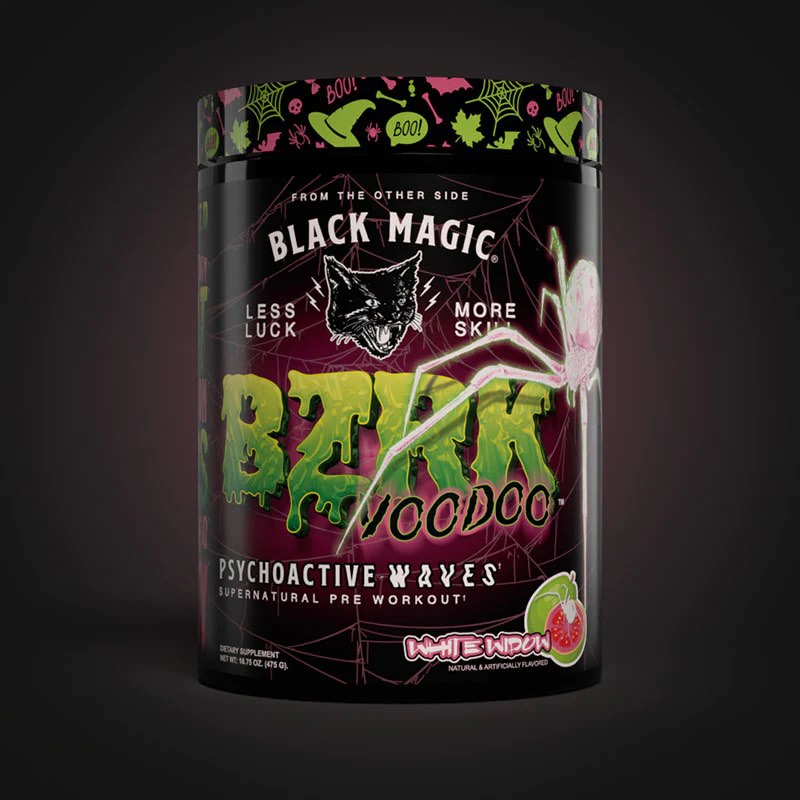 BZRK Pre Workout Black Magic Supps Nutrition Cartel