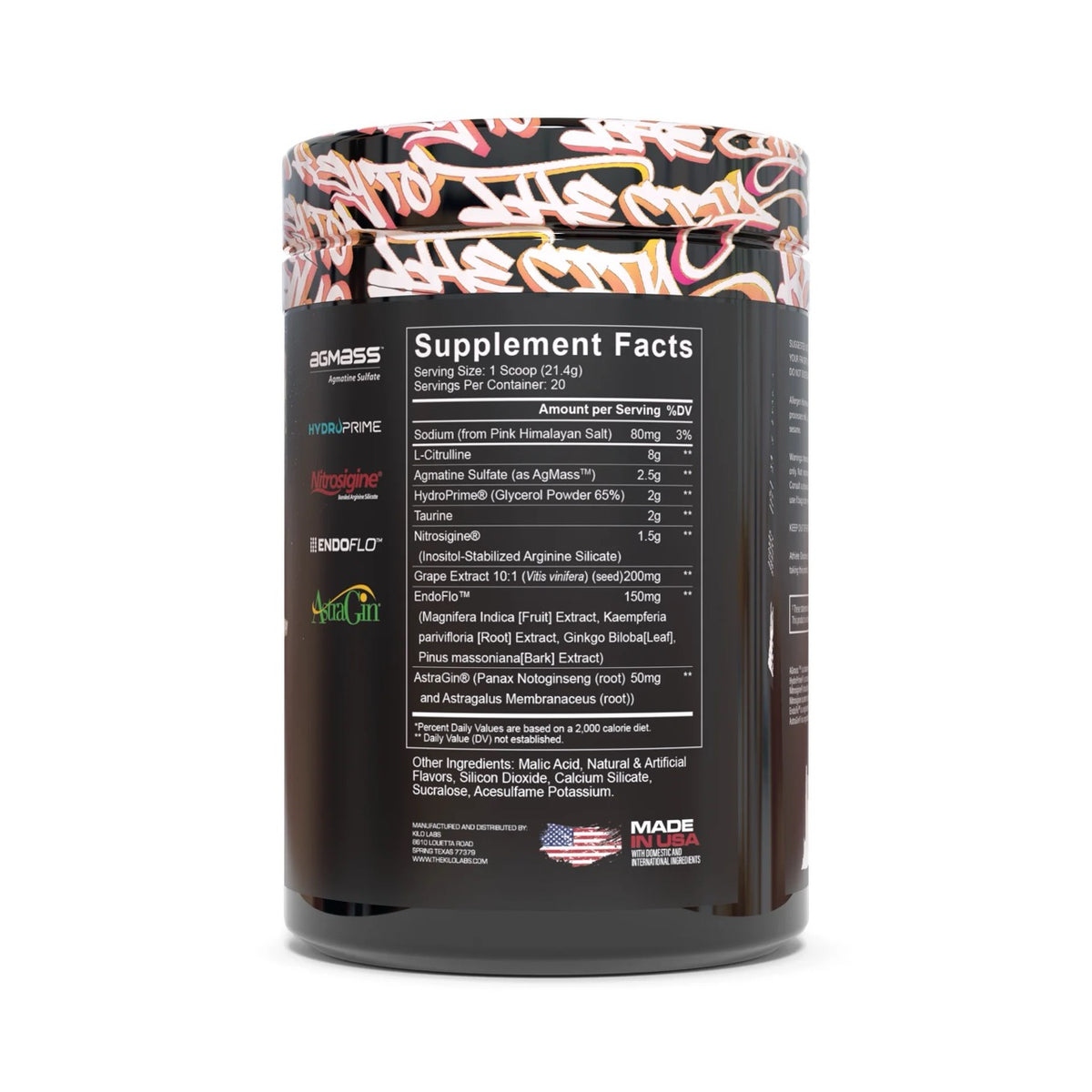 Kilo Labs Key Pump Non Stimulant Pre Workout – NutriCartel