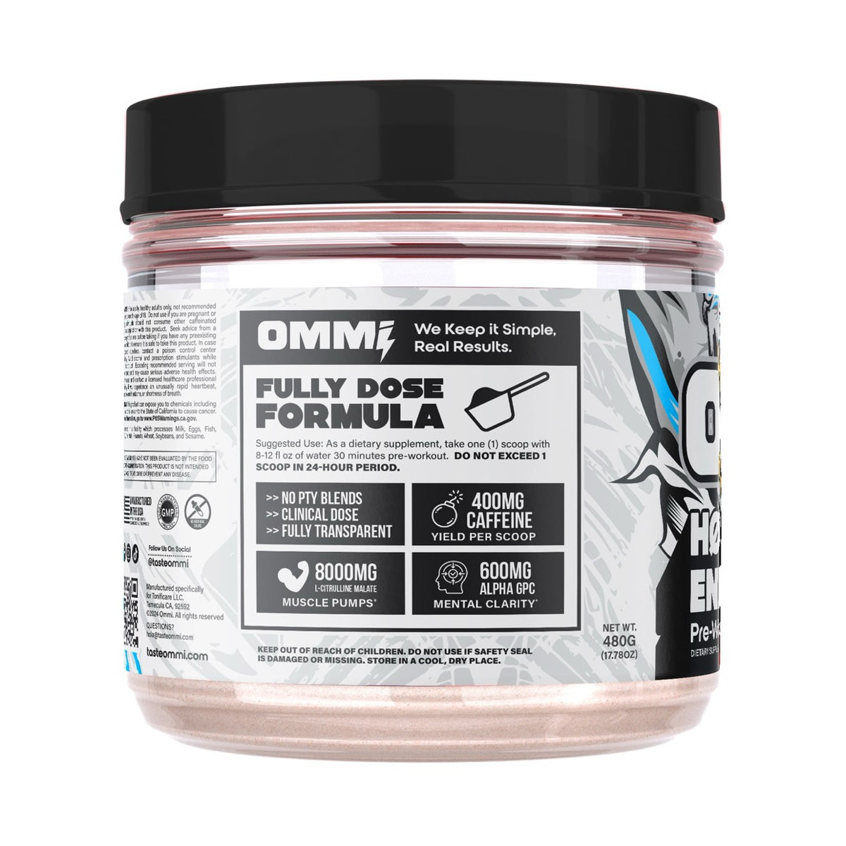 OMMI x Anti Human Pre Workout – NutriCartel