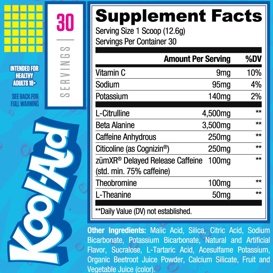 Ryse Kool Aid Pre Workout Nutrition Cartel