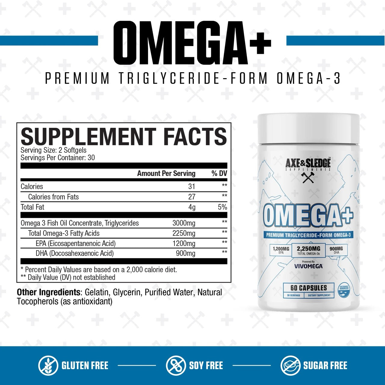 Omega 3 ingredient label