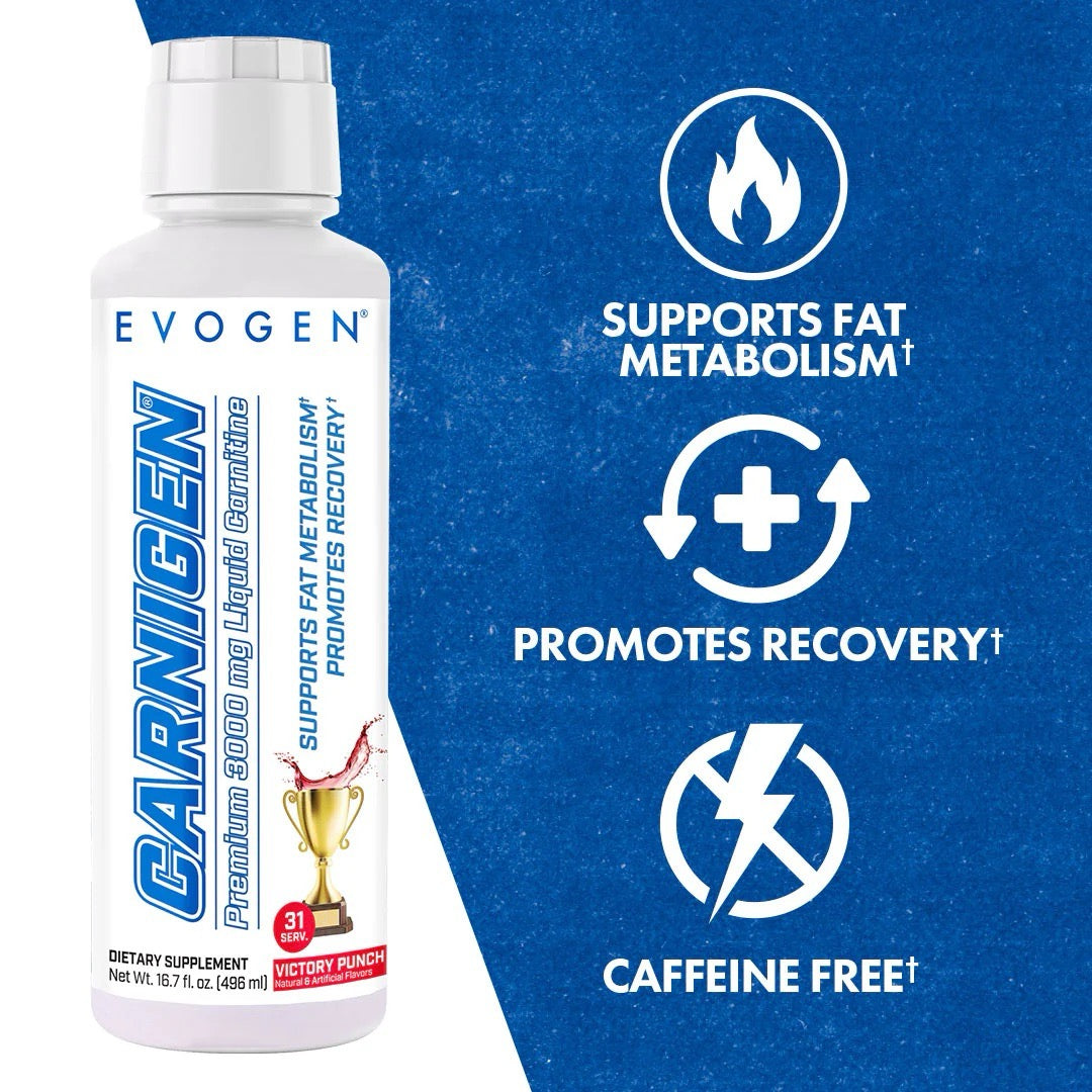 powergen l-carnitine THERMOCARNITIN XL Fat burner Fat Reduction POWERGYM PREMIUM CARNITINE helps your body STOP fat storage in its tracks Evogen Carnigen Liquid Carnitine 31