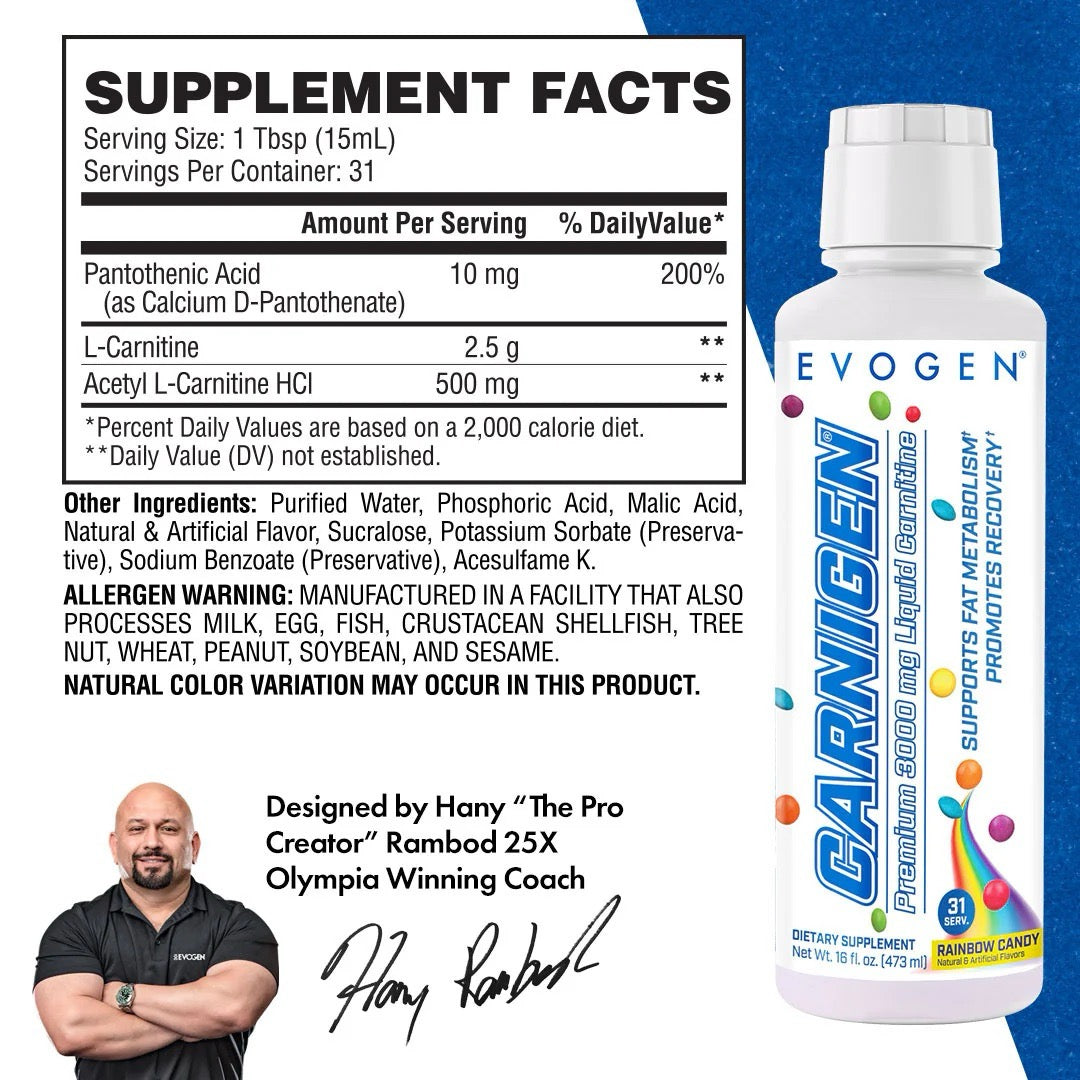 evogen l carnitine Evogen Carnigen Liquid Carnitine – NutriCartel evogen l carnitine Evogen Carnigen Liquid Carnitine – NutriCartel