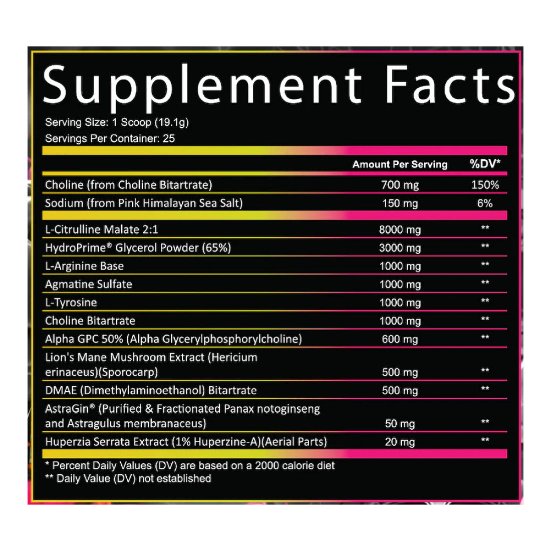 Project MK Ultra Preworkout – NutriCartel
