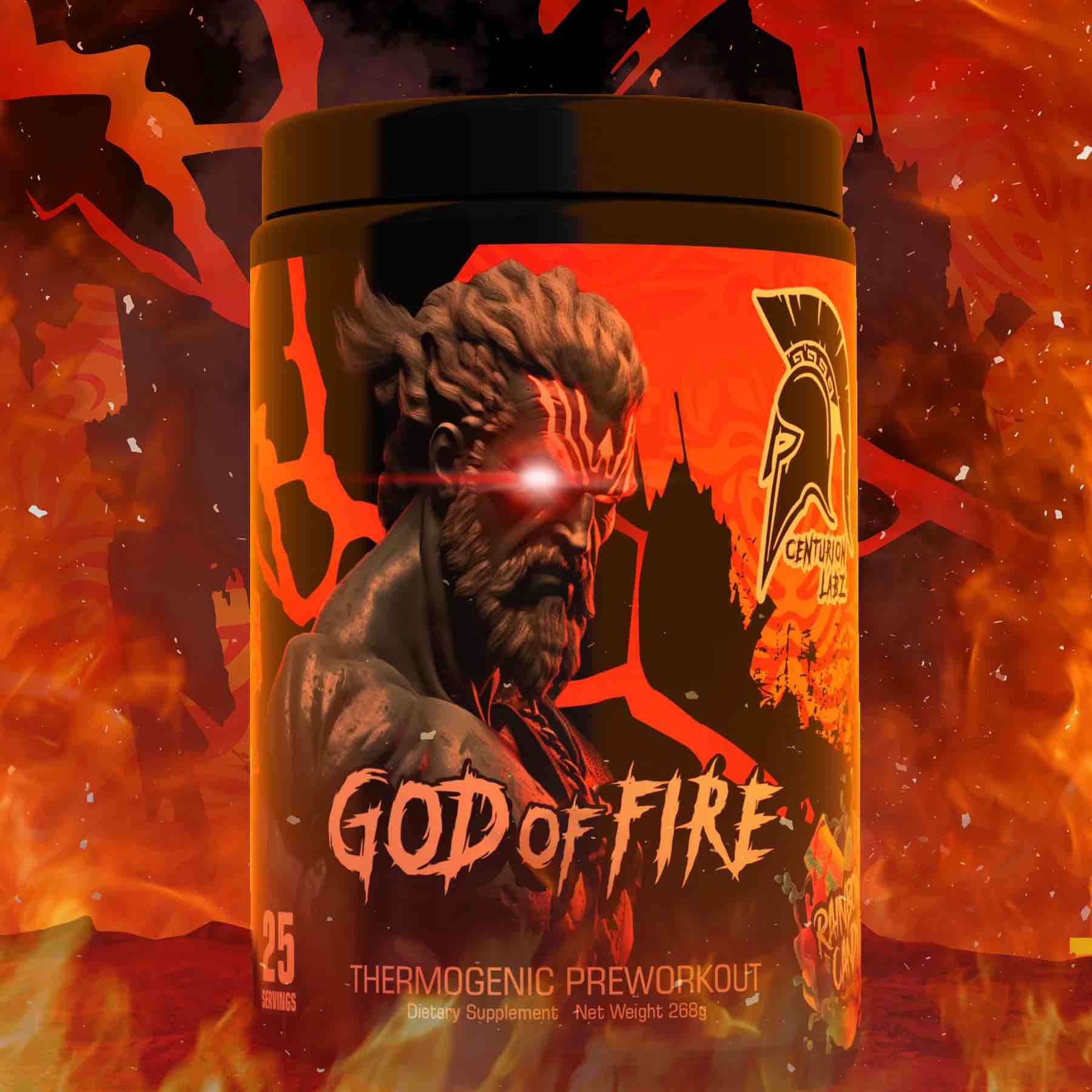 God of Fire Pre Workout | Centurion Labs – NutriCartel