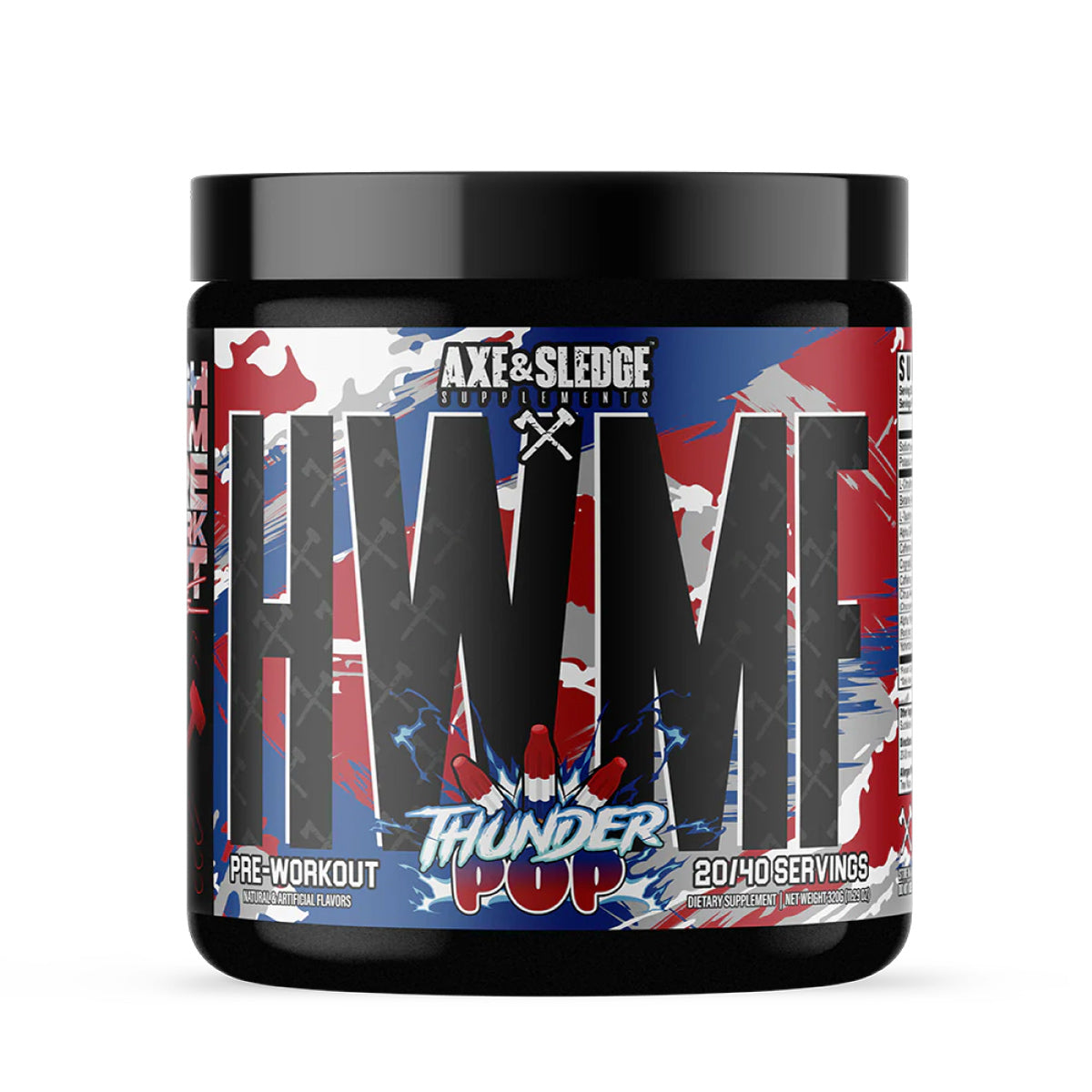 G-RAP HAMI ＆ CHERELLE FORTIERセット Axe & Sledge HWMF Pre Workout High Stim 40/20 Servings – NutriCartel