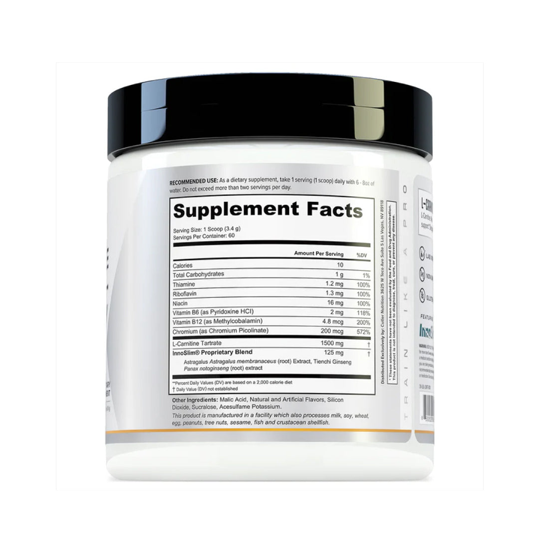 Cutler L-Carnitine Max NutriCartel Cutler L-Carnitine Max NutriCartel