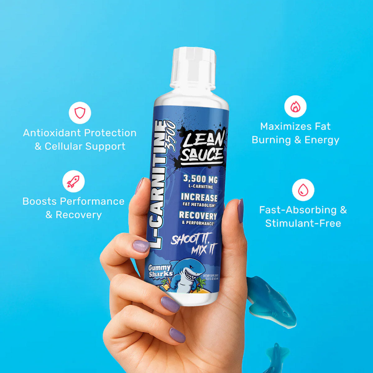 Lean Sauce Liquid L-Carnitine Watermelon Ice Lean Sauce Liquid L-Carnitine Watermelon Ice
