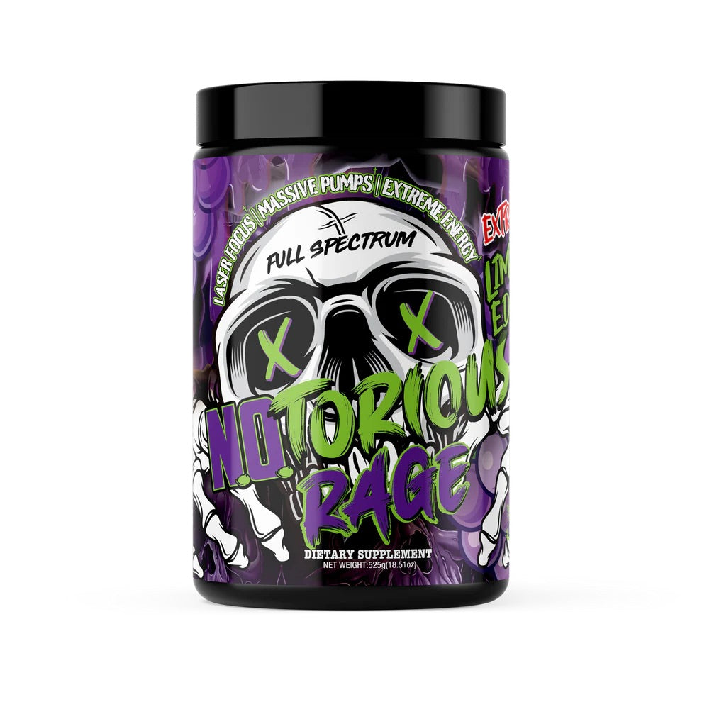 N.O.TORIOUS Rage Pre Workout – NutriCartel