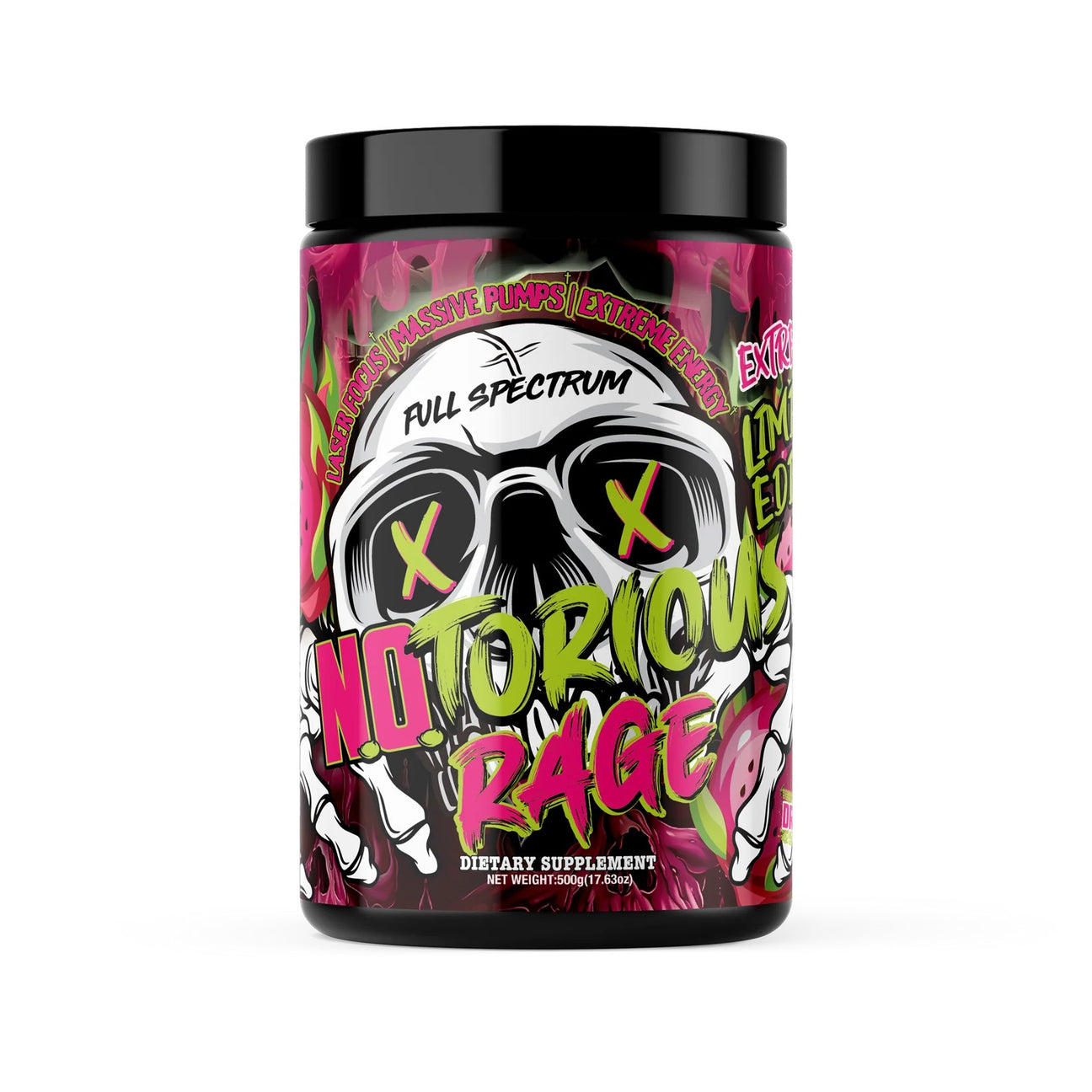 N.O.torious Rage Extreme Pre Workout | Full Spectrum Supplements ...