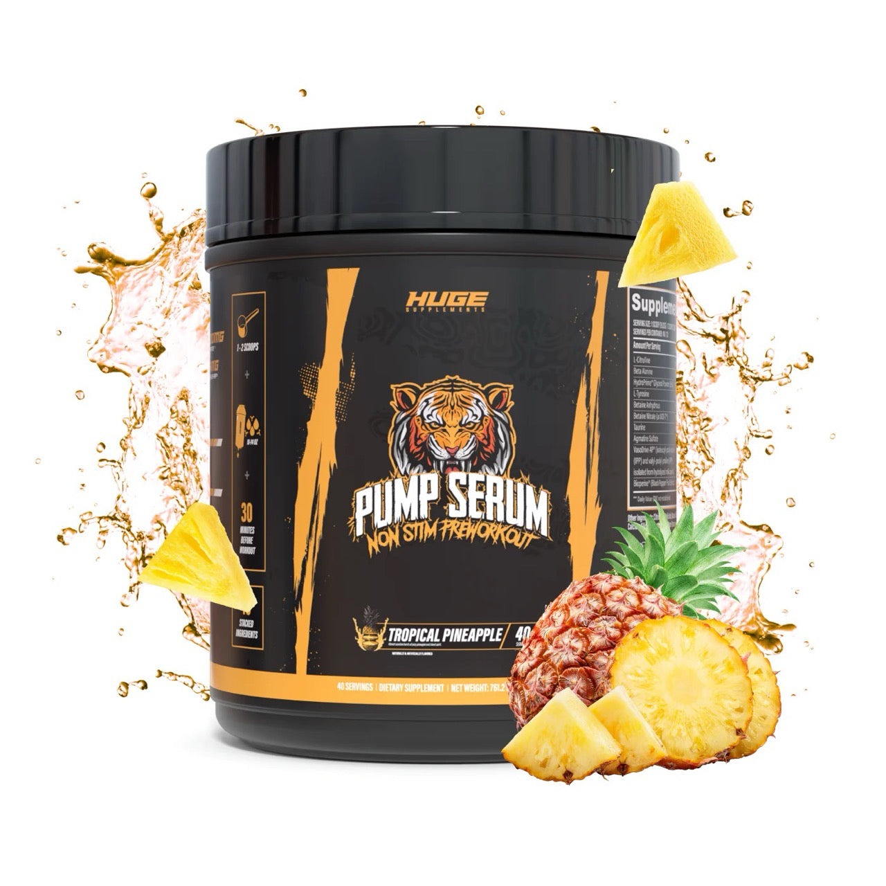 Pump Serum Pre-Workout | Huge Supplements – NutriCartel