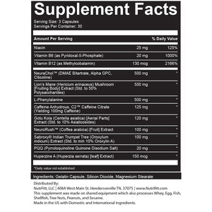 Codex Nootropic | NutriFitt Labs – NutriCartel