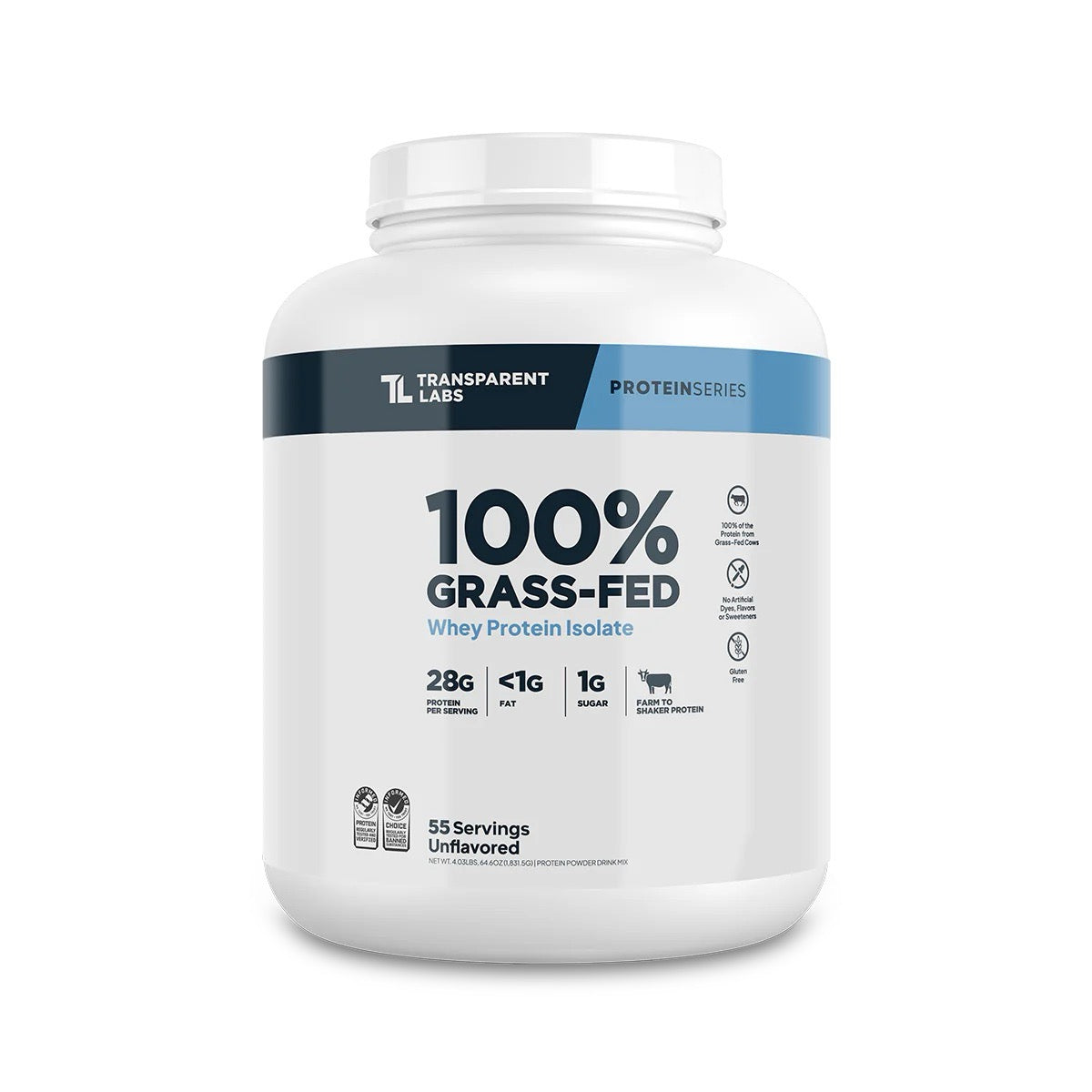 Lab Protrein Transparent Labs Whey Protein Isolate – Nutrition Cartel