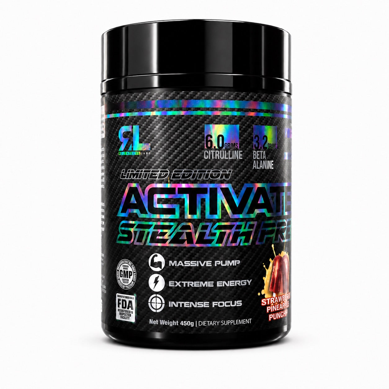 Activate Stealth Pre Workout | Relentess Labz – NutriCartel