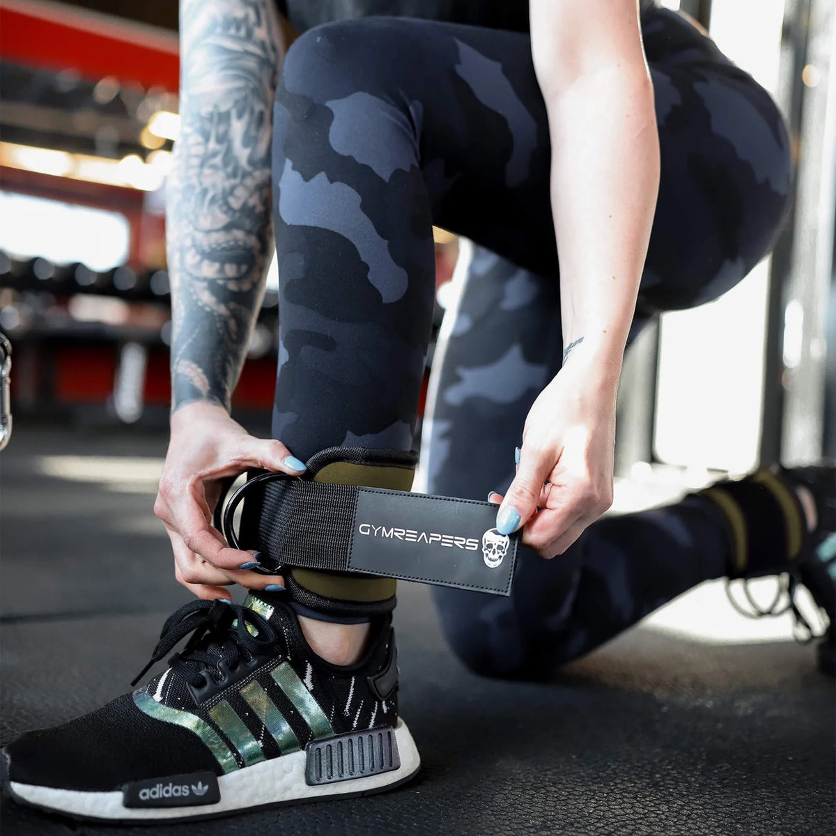 GymReaper Ankle Straps Nutrition Cartel