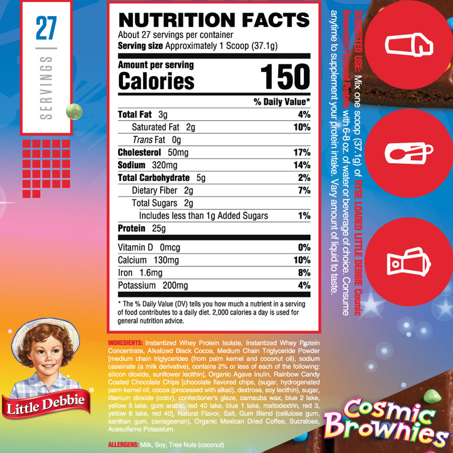Ryse Cosmic Brownies Protein – Nutrition Cartel