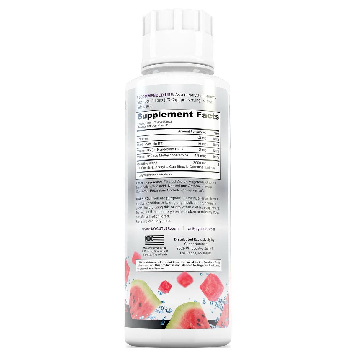 Culter Liquid Carnitine NutriCartel Culter Liquid Carnitine NutriCartel