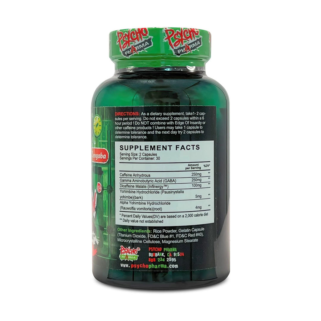 Far Beyond Driven Fat Burner ingredient label 6