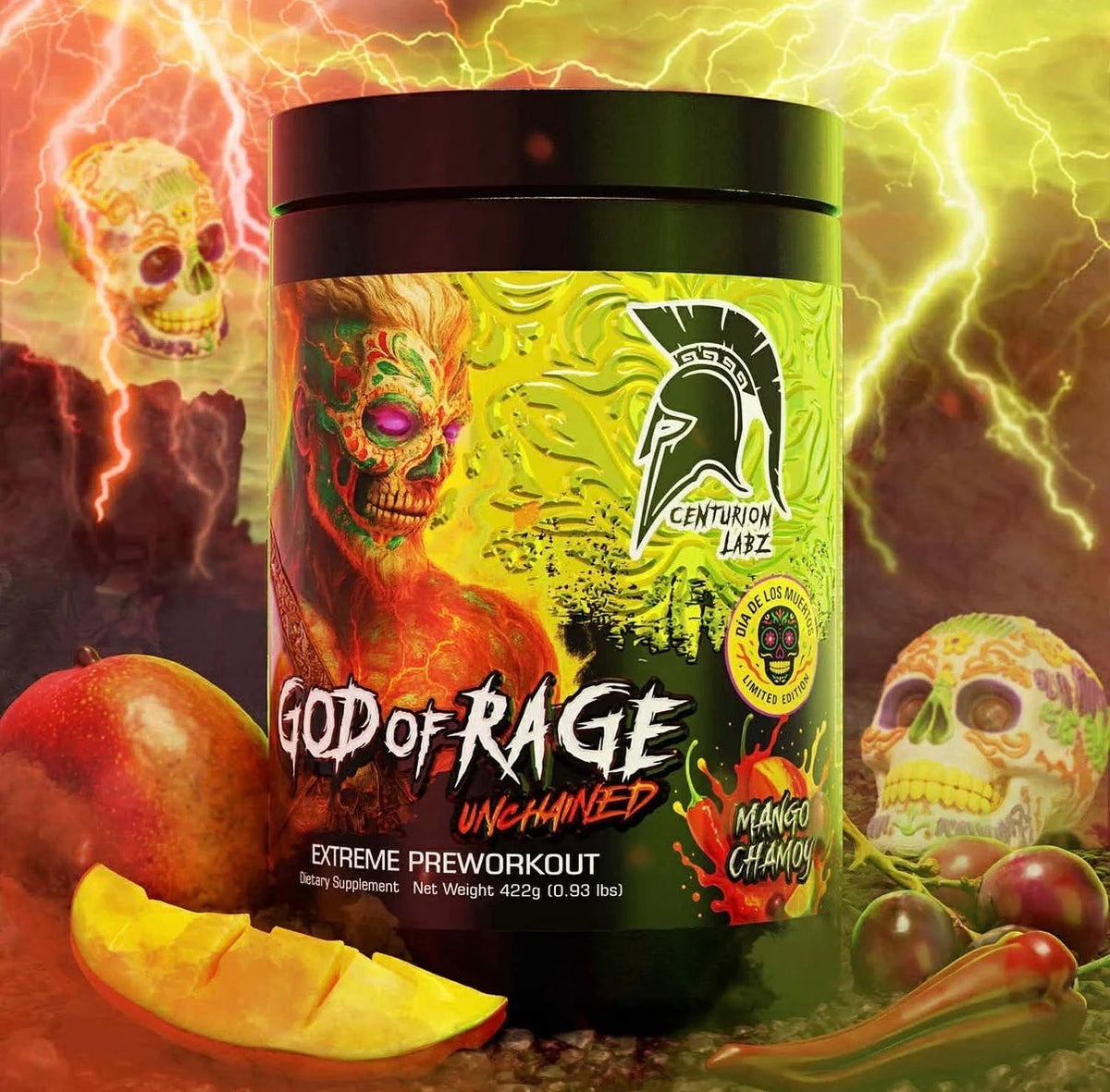 God of Rage Unchained Pre Workout – NutriCartel