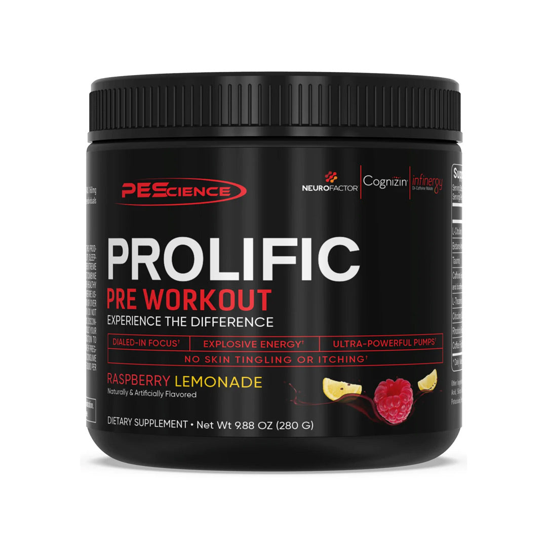 Hemohock Raspberry Pre Workout Prolific Pre Workout | PEScience – NutriCartel