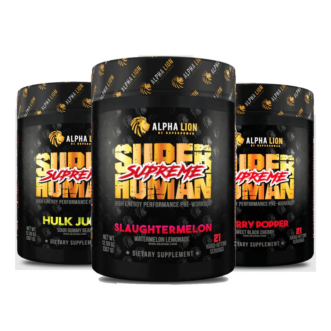 Super Human Supreme Pre Workout | Alpha Lion – Nutrition Cartel