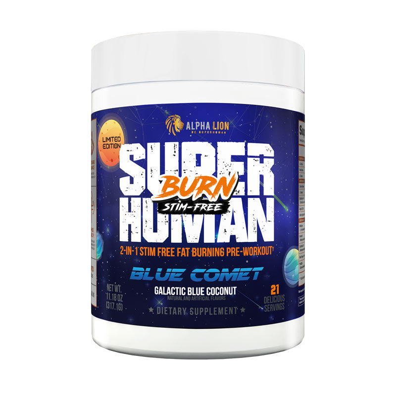 Super Human Burn Stim Free Pre Workout Alpha Lion Nutrition Cartel