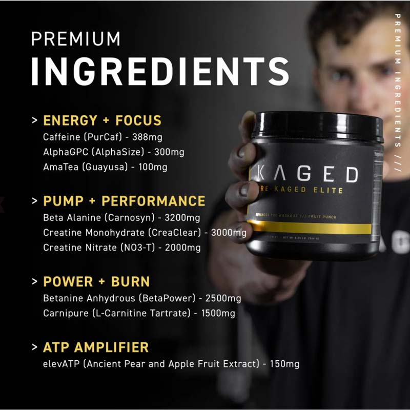 Kaged Elite Pre Workout – Nutrition Cartel