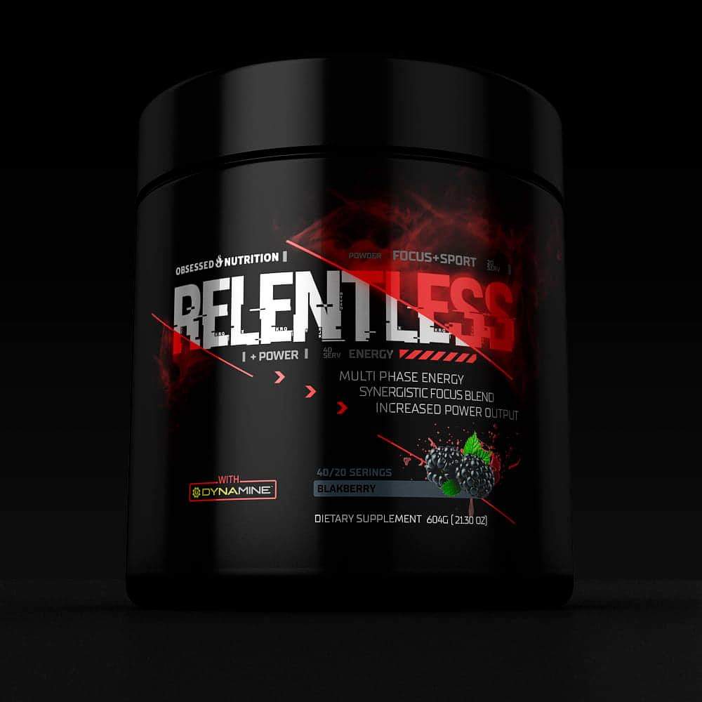 Relentless Rip Pre Relentless Pre-Workout – NutriCartel